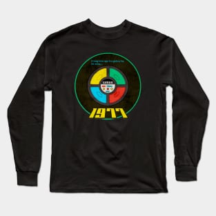 1977 • Simon Says a Long Time Ago in a Galaxy Far Away.... Long Sleeve T-Shirt